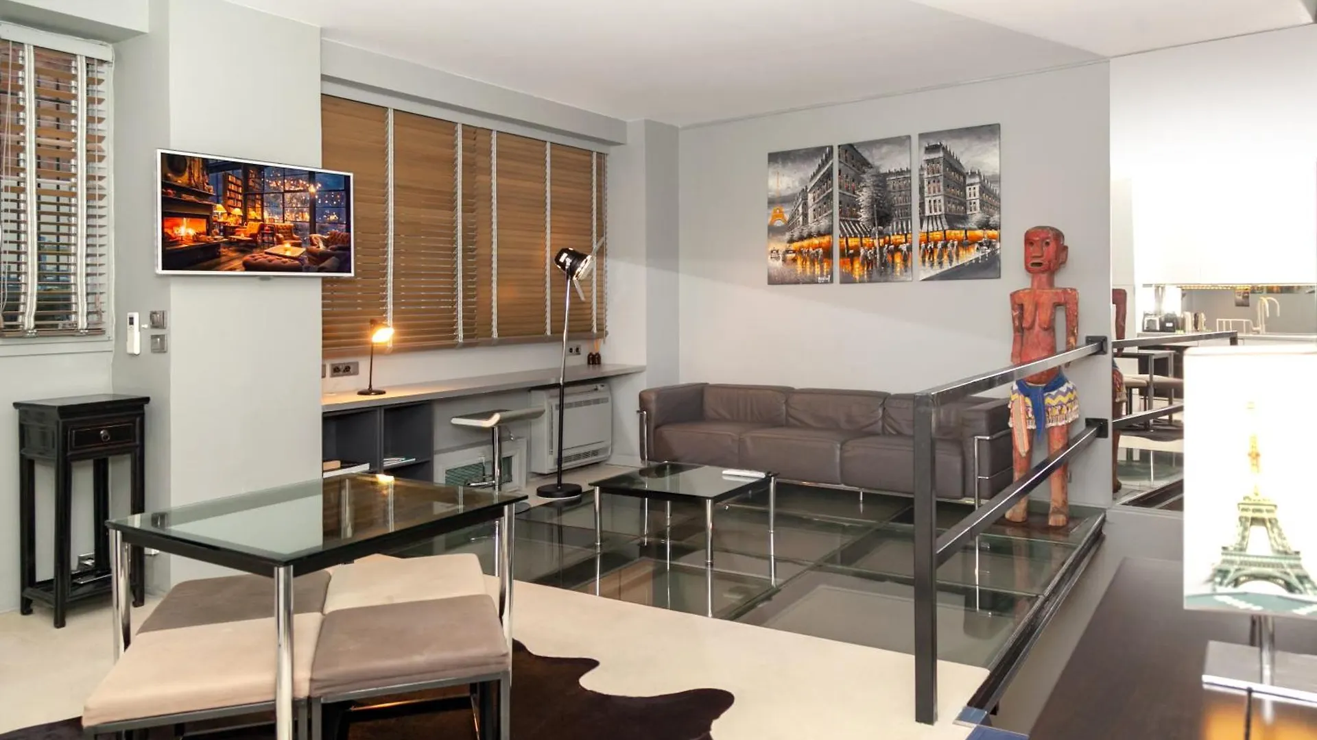 巴黎Loft Atypique Avec Terrasse, Calme Et Cosy公寓 公寓 巴黎